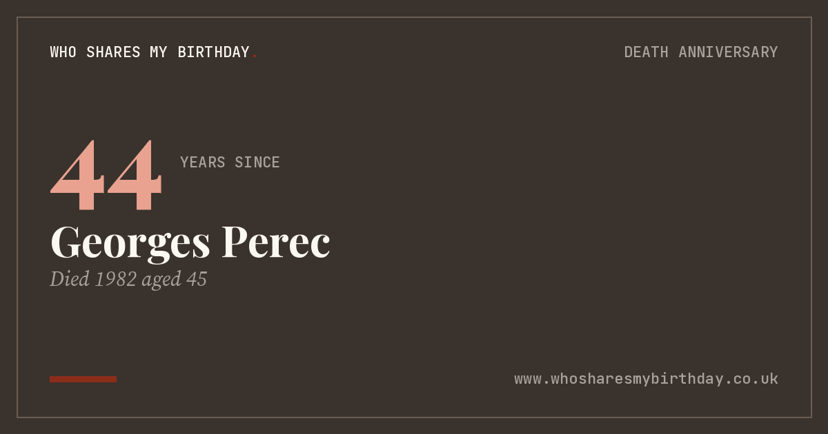 Georges Perec