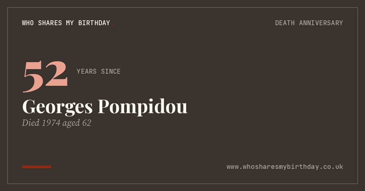 Georges Pompidou