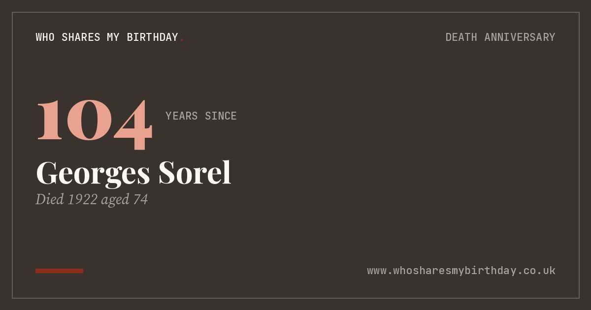 Georges Sorel