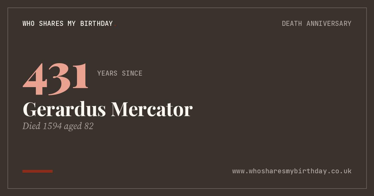 Gerardus Mercator