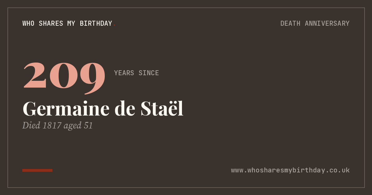 Germaine de Staël