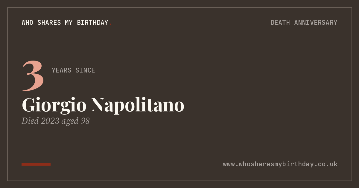 Giorgio Napolitano