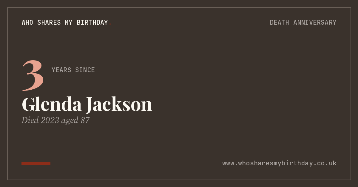 Glenda Jackson