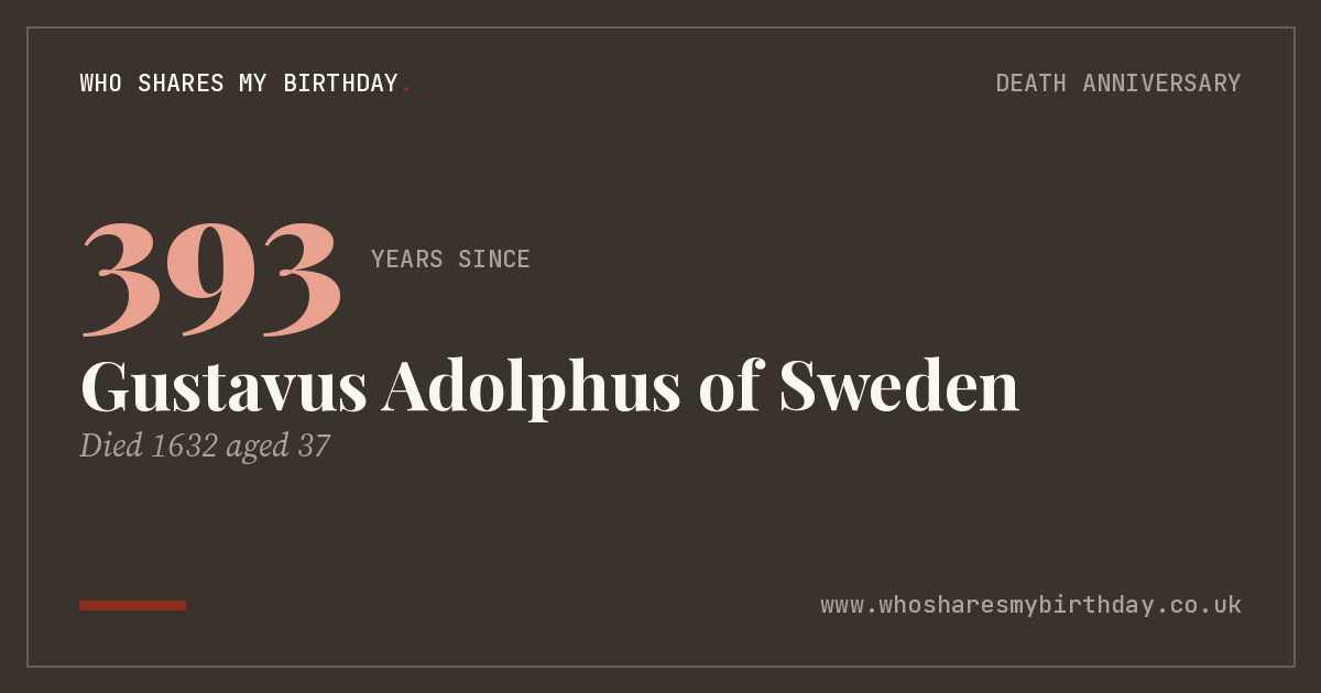 Gustavus Adolphus of Sweden