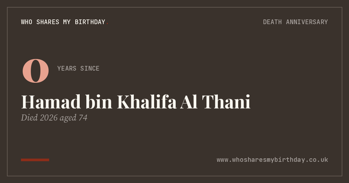 Hamad bin Khalifa Al Thani