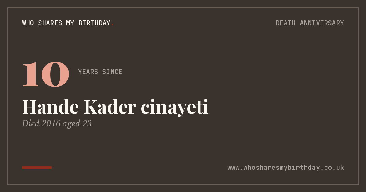 Hande Kader cinayeti