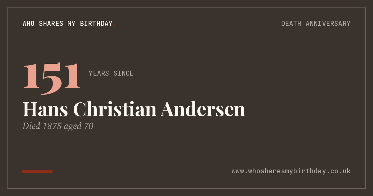 Hans Christian Andersen