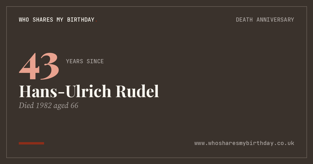 Hans-Ulrich Rudel