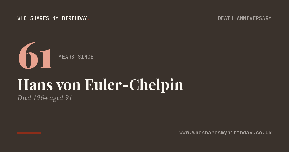 Hans von Euler-Chelpin