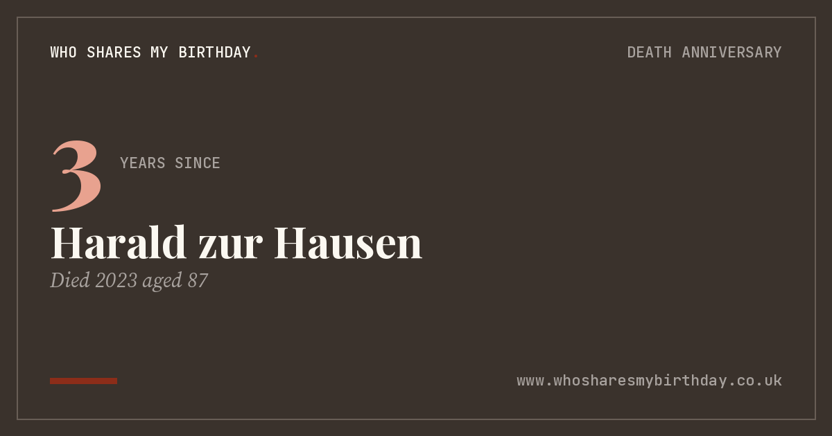 Harald zur Hausen