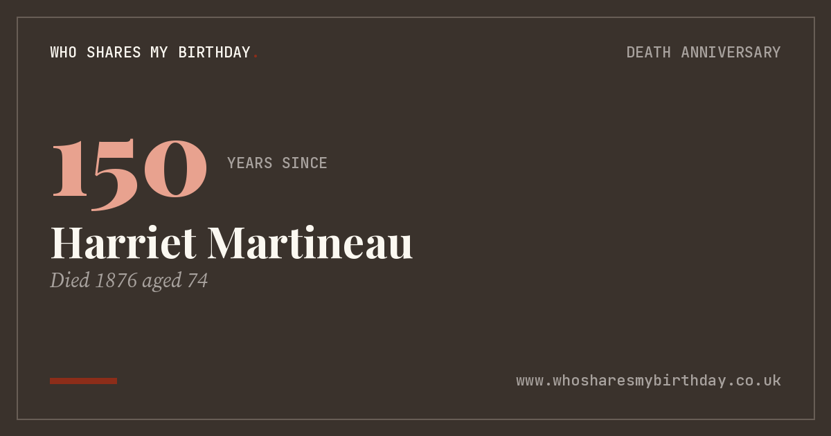 Harriet Martineau