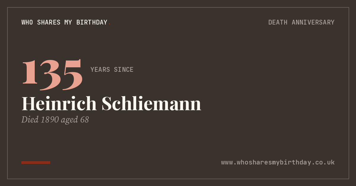 Heinrich Schliemann
