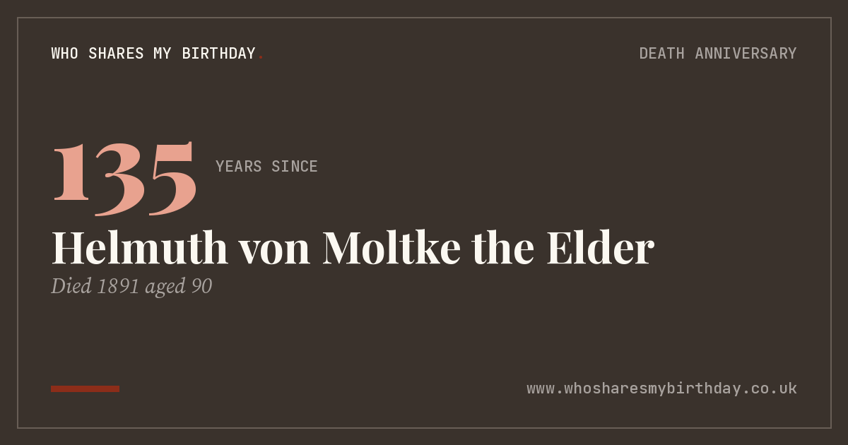 Helmuth von Moltke the Elder