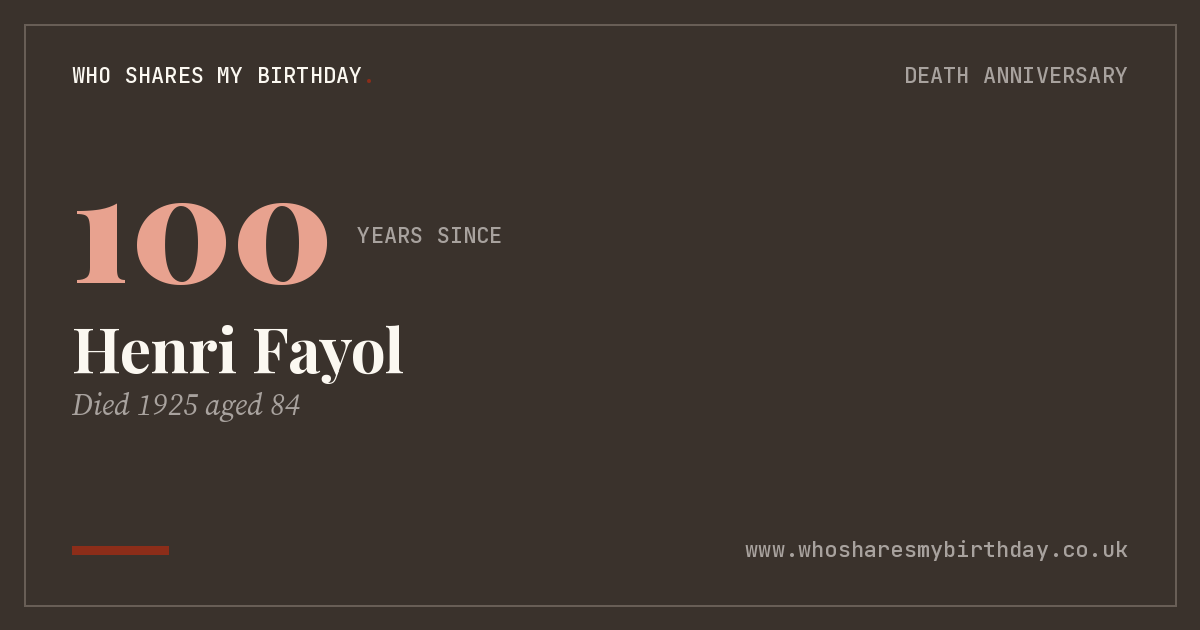 Henri Fayol