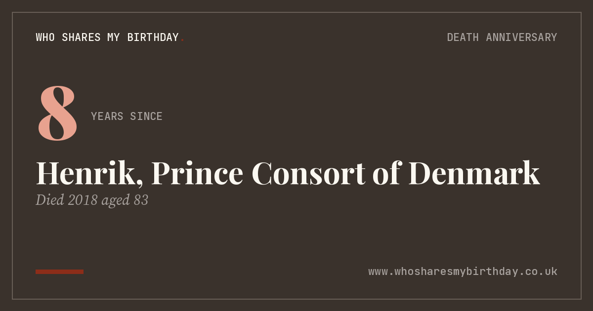 Henrik, Prince Consort of Denmark