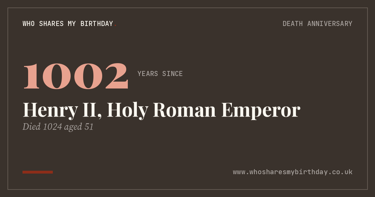 Henry II, Holy Roman Emperor