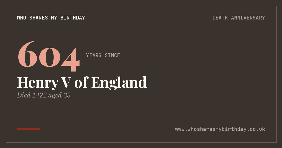 Henry V of England