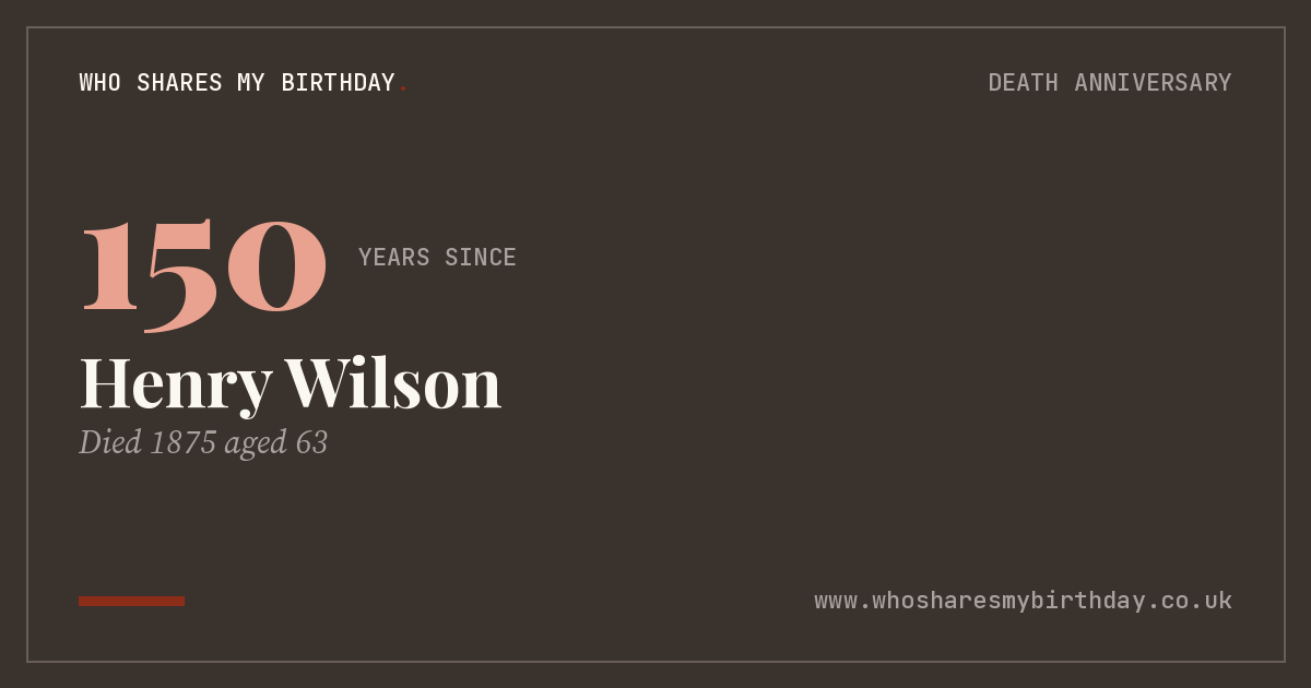 Henry Wilson