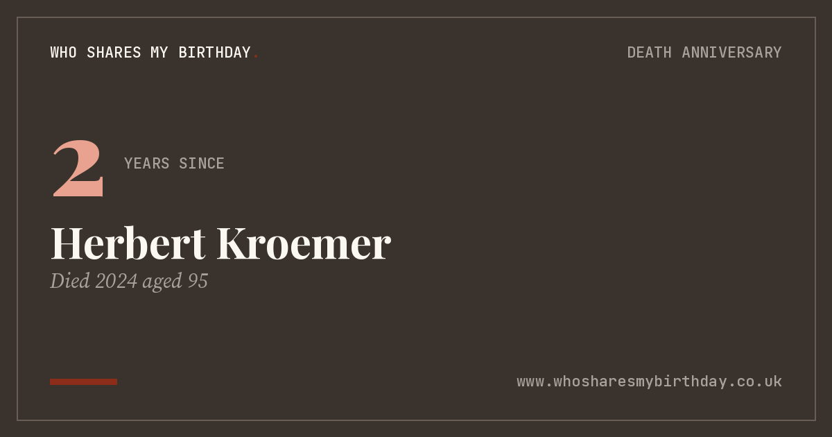 Herbert Kroemer