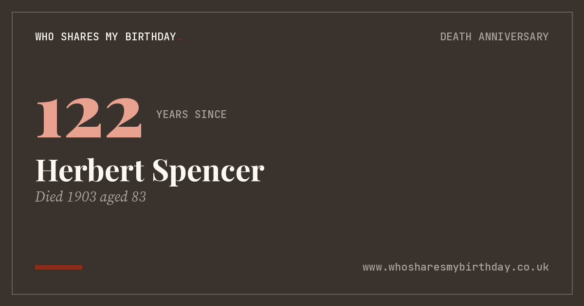 Herbert Spencer