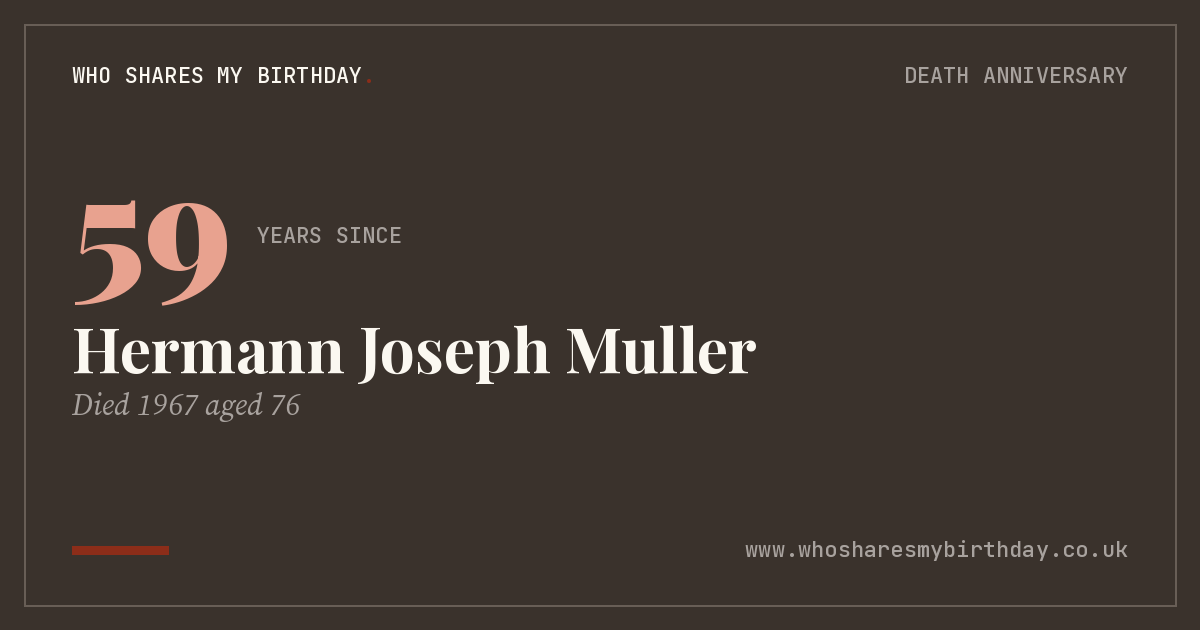 Hermann Joseph Muller