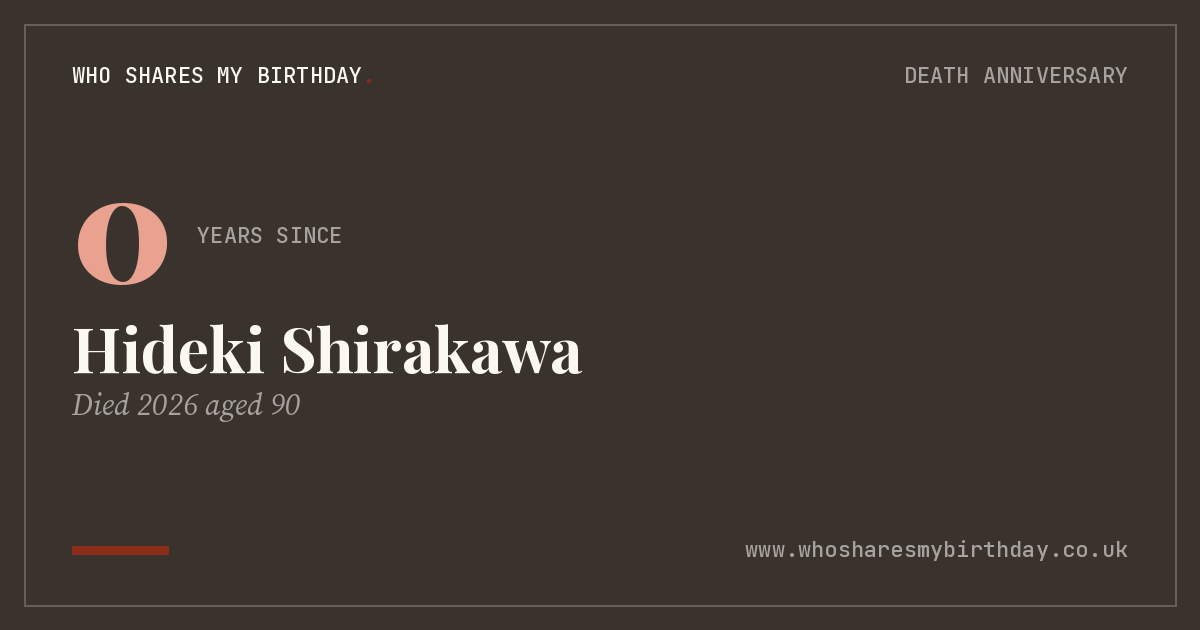 Hideki Shirakawa