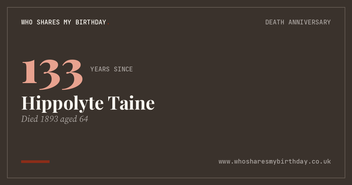 Hippolyte Taine