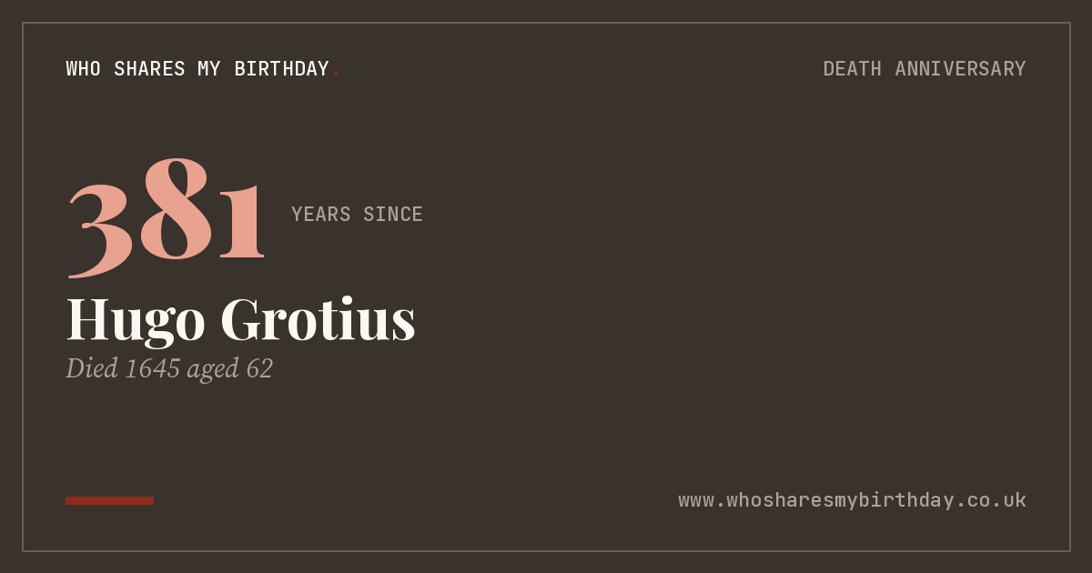 Hugo Grotius