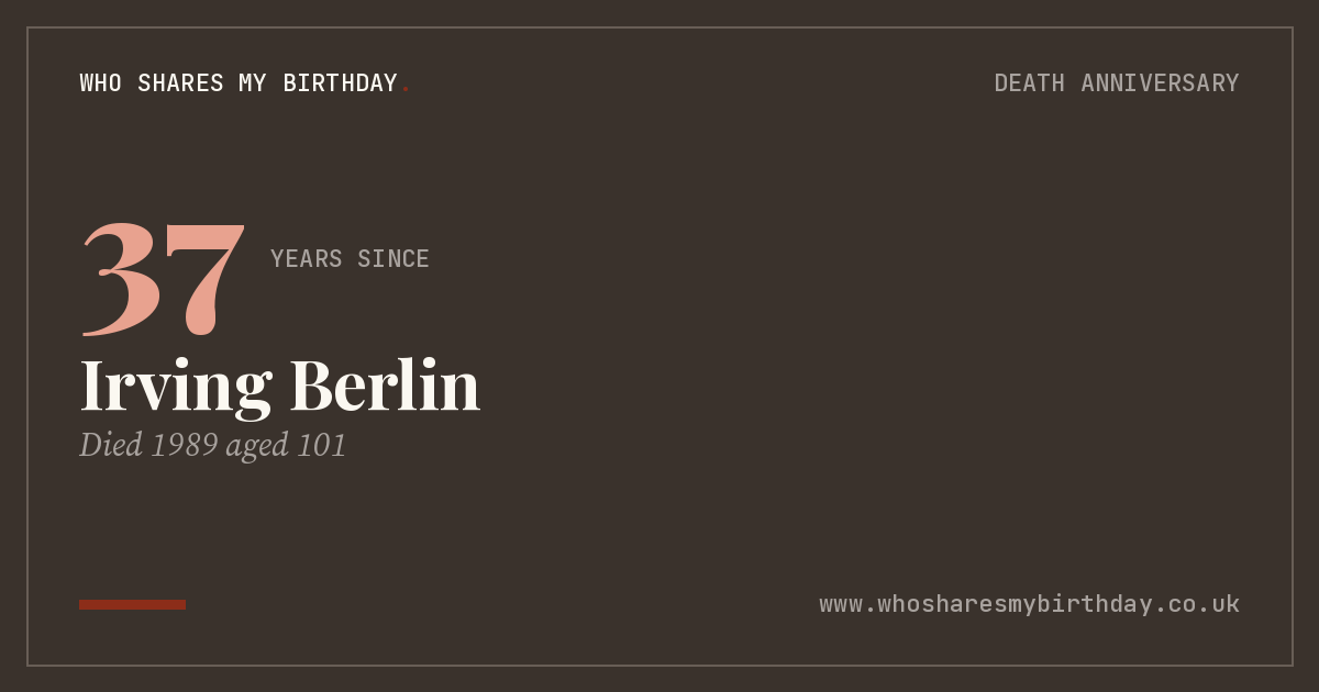 Irving Berlin