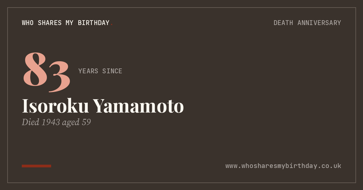 Isoroku Yamamoto