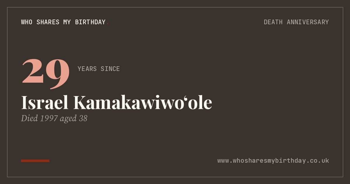Israel Kamakawiwoʻole