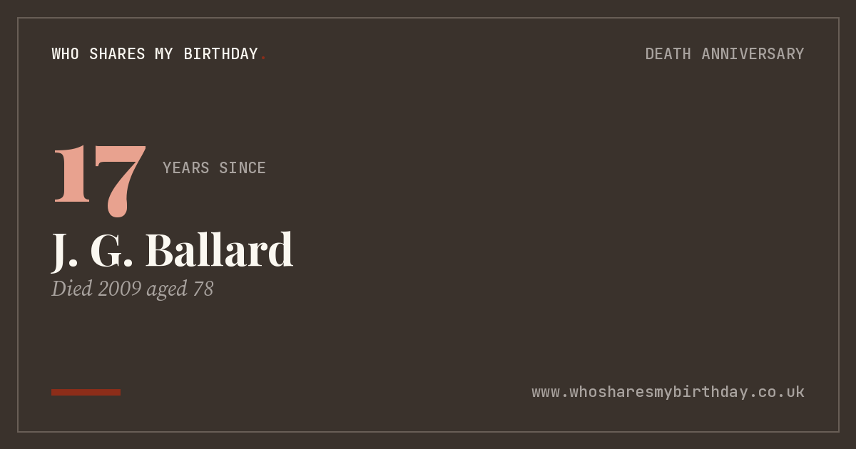 J. G. Ballard