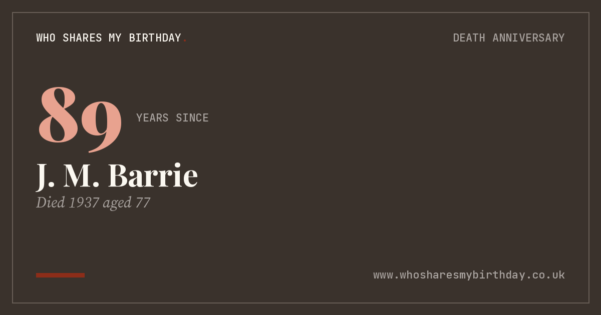 J. M. Barrie