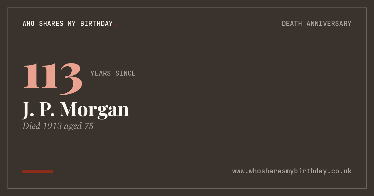 J. P. Morgan