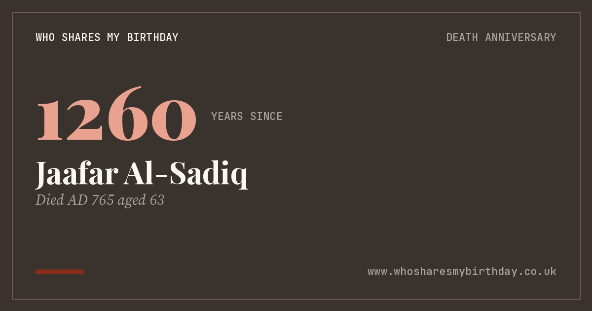 Jaafar Al-Sadiq
