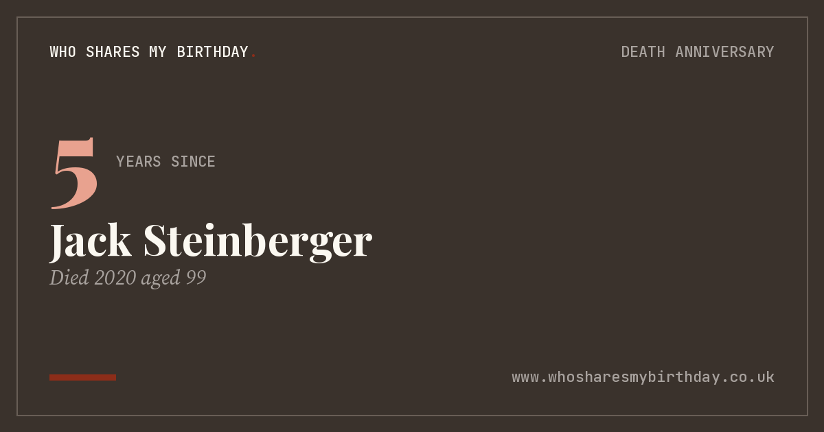 Jack Steinberger