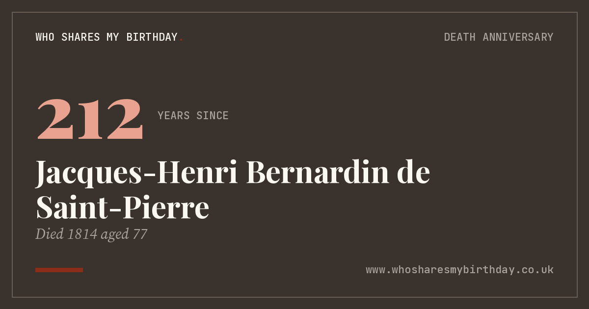 Jacques-Henri Bernardin de Saint-Pierre