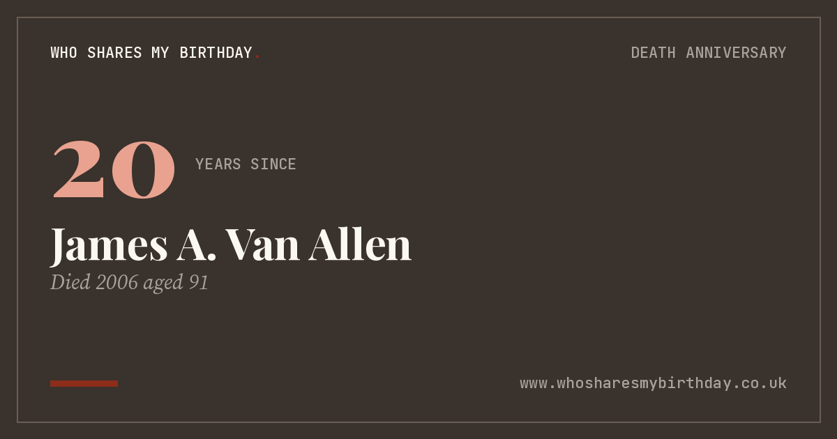 James A. Van Allen