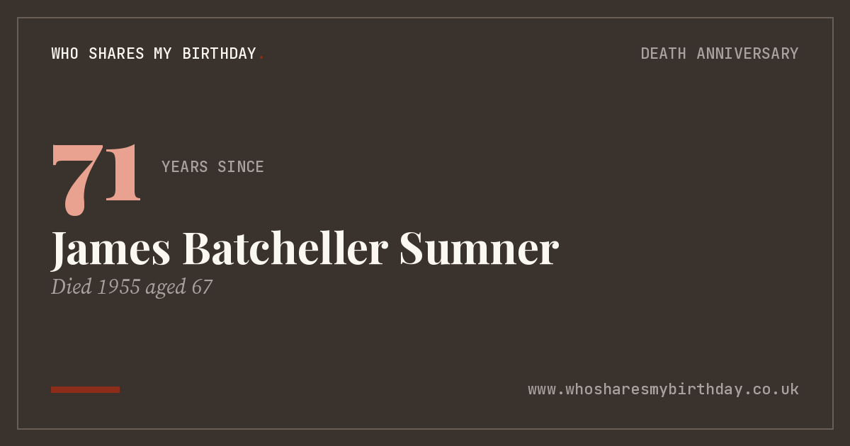 James Batcheller Sumner