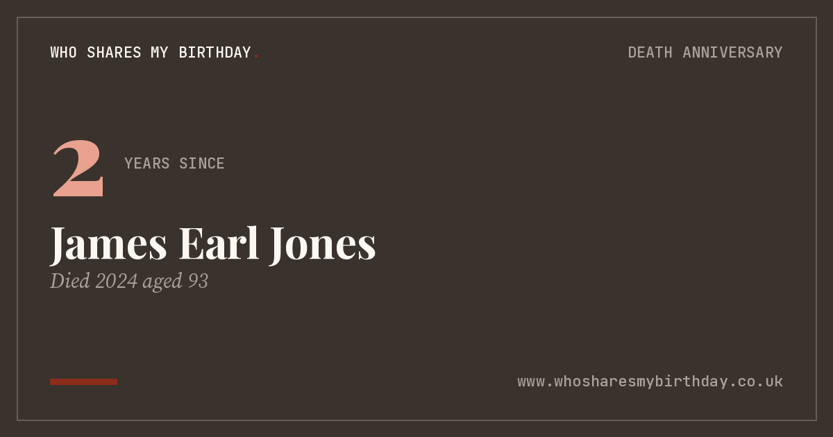 James Earl Jones