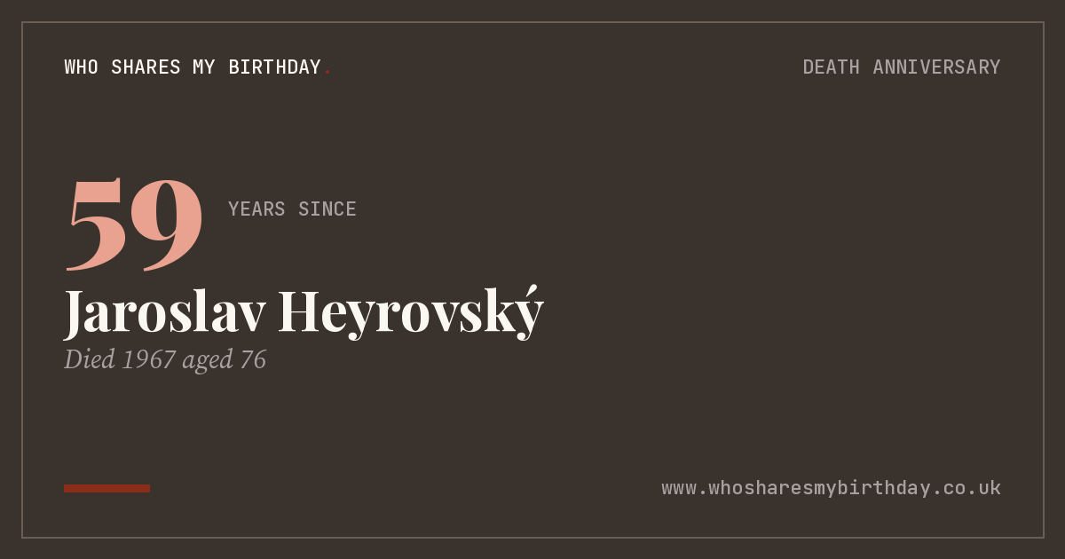 Jaroslav Heyrovský