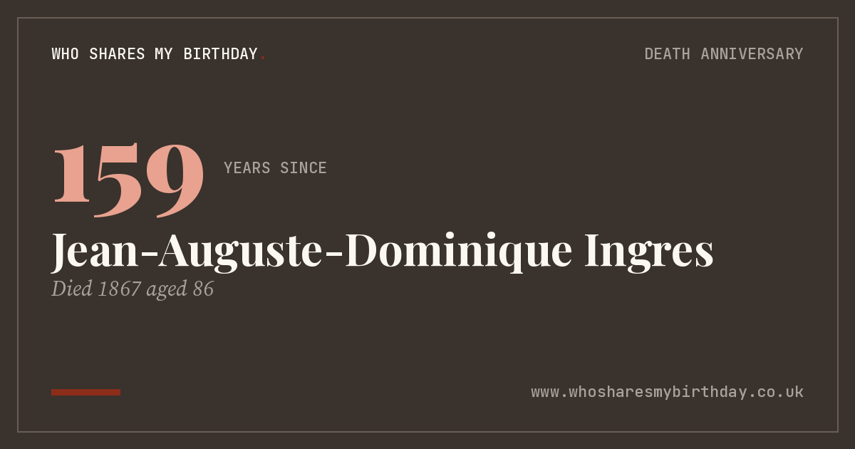 Jean-Auguste-Dominique Ingres