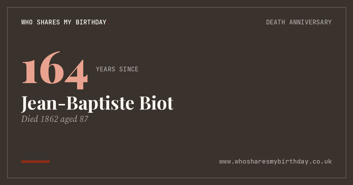 Jean-Baptiste Biot