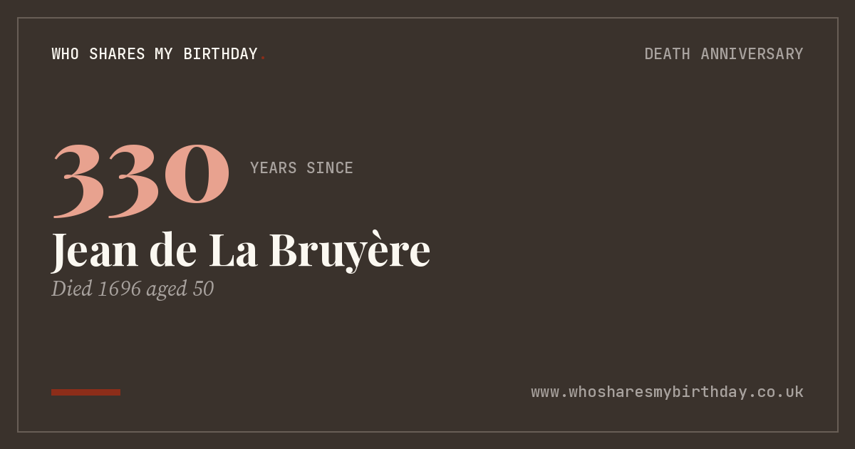 Jean de La Bruyère