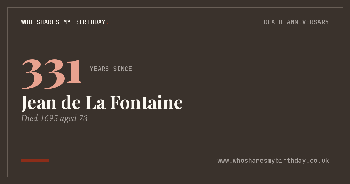 Jean de La Fontaine
