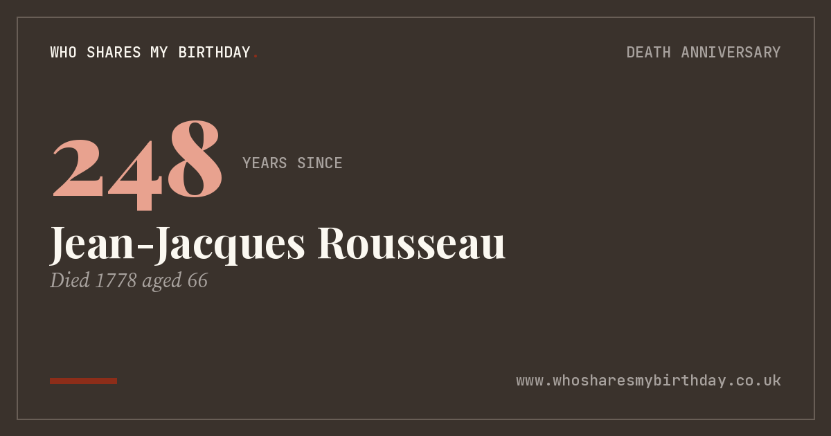 Jean-Jacques Rousseau