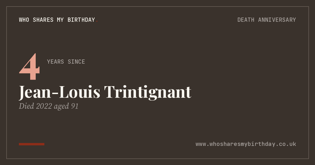 Jean-Louis Trintignant