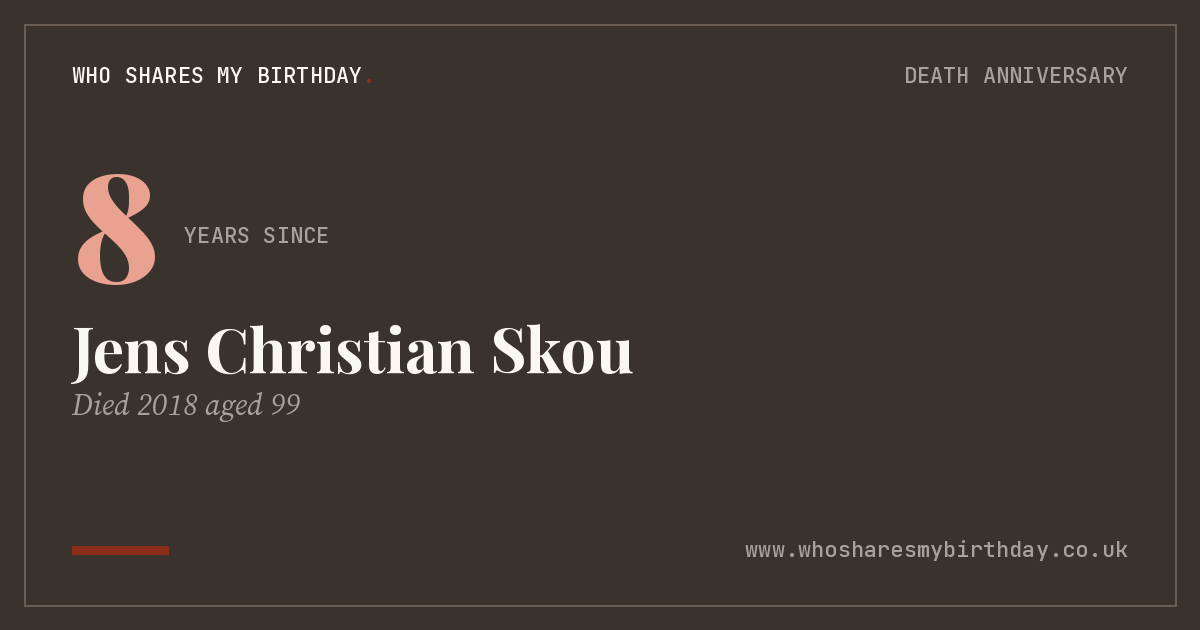 Jens Christian Skou
