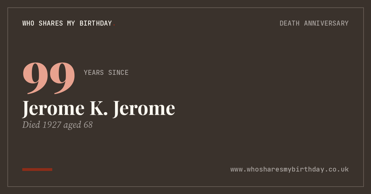 Jerome K. Jerome