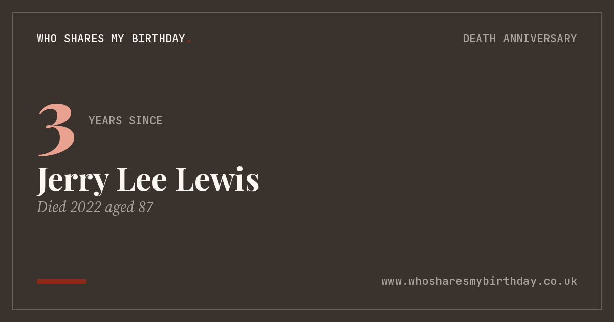 Jerry Lee Lewis
